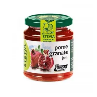 Marmellata di melograno dolcificata con Stevia, 370 g, Kandy's