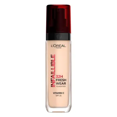 Fondotinta resistente al trasferimento Infaillible 32H Fresh Wear 20 Fair-Light, 30 ml, L'Oreal