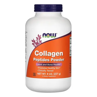 Collagene peptide idrolizzato, 227 g, Now Foods