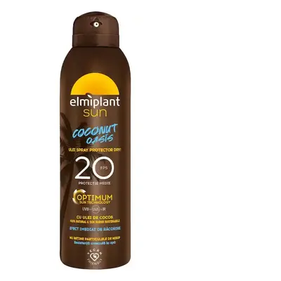 Elmiplant Sun Oil Spray Protettivo con Olio di Cocco SPF20 150ml