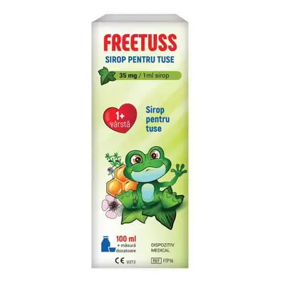 Sciroppo per la tosse dei bambini Freetuss, 100 ml, Vedra