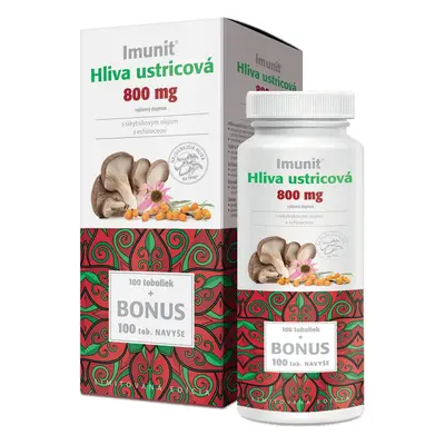 Immunit HLIVA Fungo ostrica 800 mg con olivello spinoso. ed echinacea 200 capsule