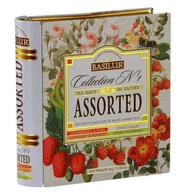 Collezione di tè n. 1 Assortiti, 56 g, Basilur