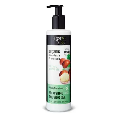 Natura Siberica Negozio Biologico - Macadamia del Kenya - Gel doccia 280 ml