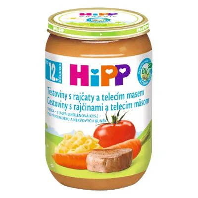 HiPP Pomodori biologici con pasta e vitello 220 g