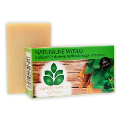 Sapone naturale agli oli di tea tree e origano 100 g Ritorno alla Natura