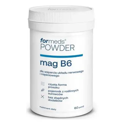 POLVERE MAG B6 magnesio + vitamina B6 (60 porzioni) Formati