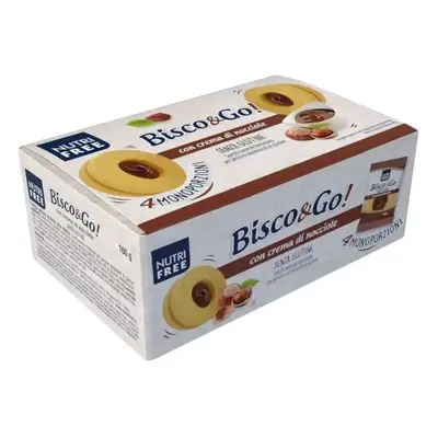 Bisco&Go Linzer alla Nocciola senza nutrienti con crema alla nocciola