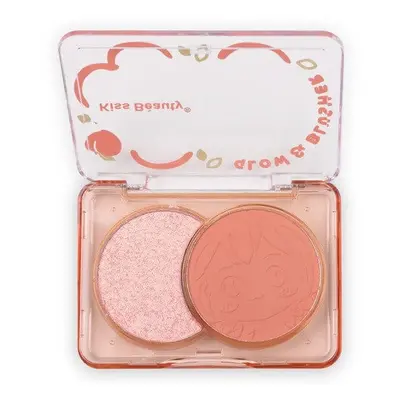 Palette di ombretti, Kiss Beauty Glow Blush, 02, 8 g