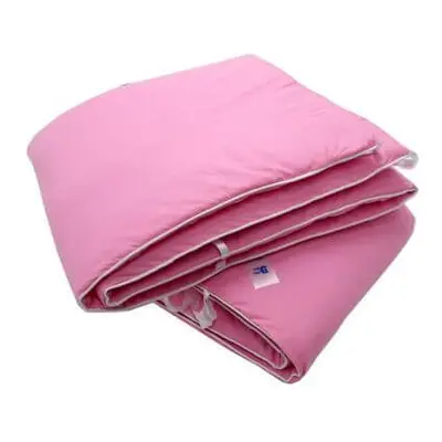 Set di protezioni laterali per lettino Pink, 180 x 35 cm, Baltic Bebe