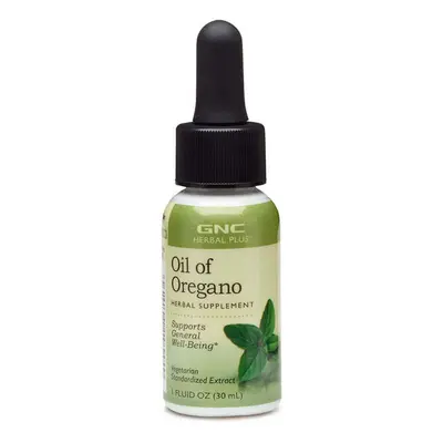 Olio di origano 60 mg Herbal Plus (991471), 30 ml, GNC