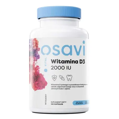 Osavi Vitamina D3 2000 UI Quali-D 120 capsule