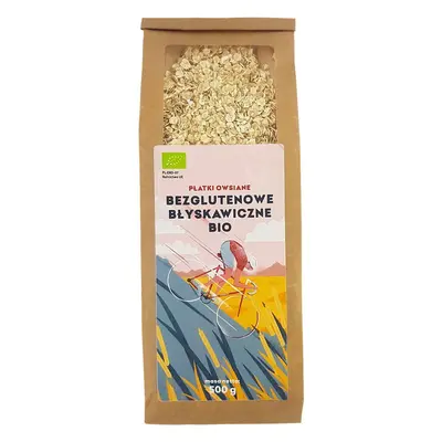 Farina d'avena istantanea biologica senza glutine 500g FIVE CHANGES