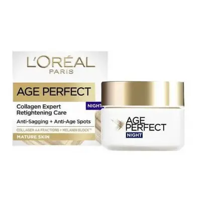 Crema notte, Loreal, Age Perfect, Collagen Expert, 50 ml