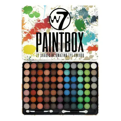 W7 Paintbox Paintbox palette di ombretti da 77 colori