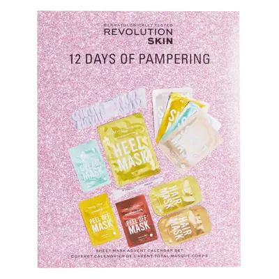 Revolution Skincare, Calendario dell'Avvento 12 giorni di maschere per viso, corpo e capelli, se