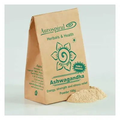 Ashwagandha (Withania somnifera) pura al 100% 100 g - Aurospirul