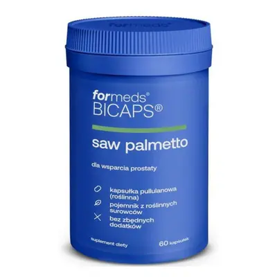 Bicaps Saw Palmetto (Sabal Palm) 60 capsule Formeds