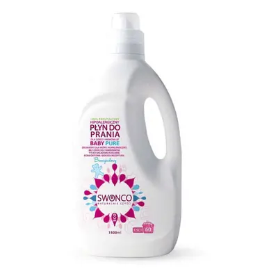 Detergente ipoallergenico senza profumo Baby Pure, 1500ml, Swonco