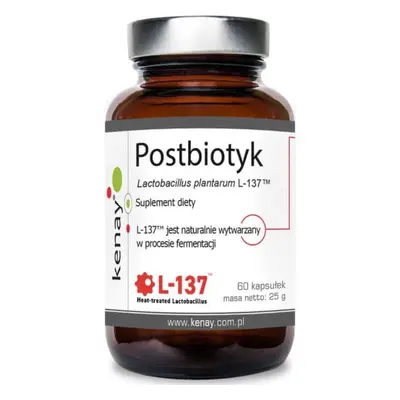 Postbiotico Lactobacillus plantarum L-137, 60 capsule Kenay