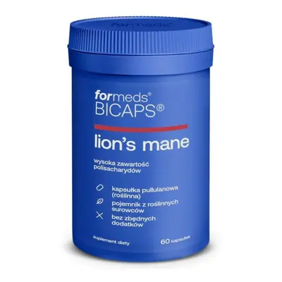 Bicaps Lion's Mane (cavolfiore) 60 capsule Formati