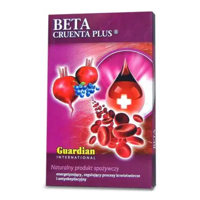 Barbabietola liofilizzata e micellizzata con aronia - Beta Cruenta Plus 500g - cartone, Guardian