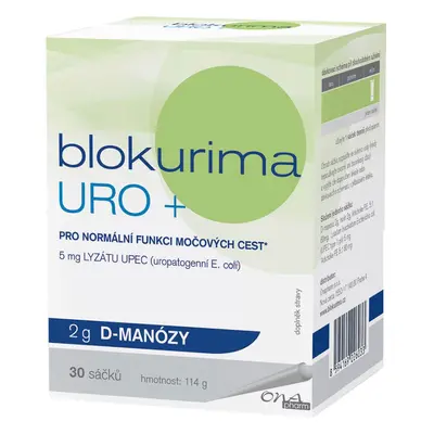 Blokurima URO+ 2g D-mannosio bustina 30 pz