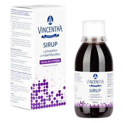 Vincentka Sciroppo di piantaggine e iperico 200 ml