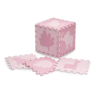 Tappeti da gioco 3D Puzzle Zawi, 150 x 150 cm, rosa, Momi