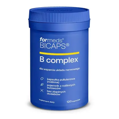 Bicaps B Complex - complesso vitaminico B, 120 capsule. Formati