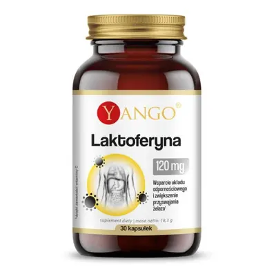 Lattoferrina 120 mg con vitamina C - 30 capsule Yango