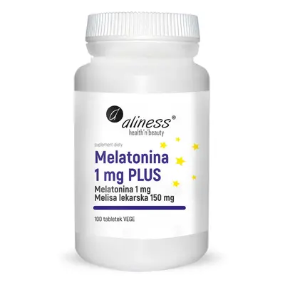 Melatonina 1 mg PLUS Melissa 100 compresse Aliness