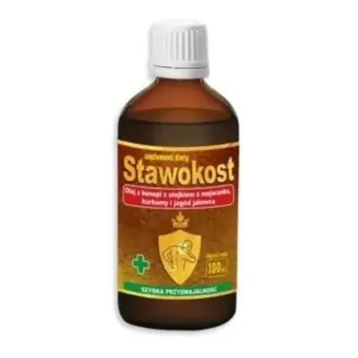 Stavocost 100 ml di olio di canapa con maggiorana, curcuma e bacche di ginepro