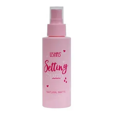 Spray fissante per il trucco, Ushas, Natural Matte, 120 ml