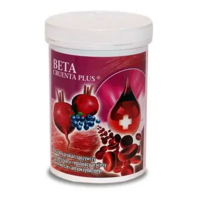 Beta Cruenta Plus Barbabietola liofilizzata e micellizzata con aronia Beta Cruenta Plus 250g, Gu