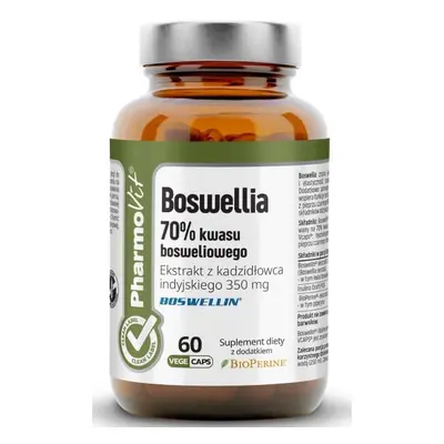 Boswellia 70% acido boswellico 60 capsule PharmoVit Clean Label