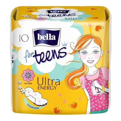 Bella Ultra Energy per adolescenti 10 confezioni