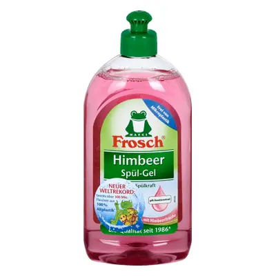 Frosch Detersivo per piatti al gusto lampone, 500 ml