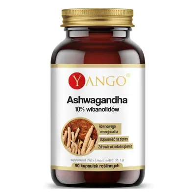 Ashwagandha 10% vitanolidi - 90 capsule Yango