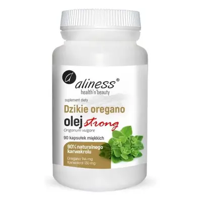 Aliness Olio di origano selvatico forte 90 capsule