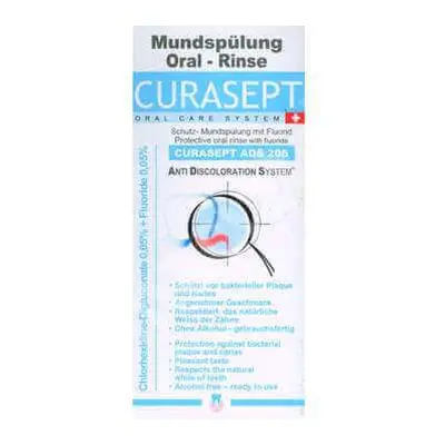 Collutorio con clorexidina 0,05% Curasept, 200 ml, Curaprox