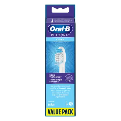 Testine di ricambio per spazzolino sonico Oral-B Pulsonic Clean 4 pz.