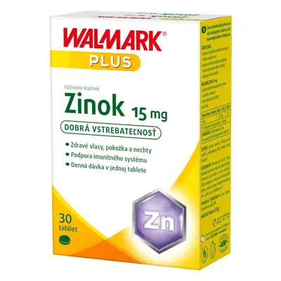 Walmark Zinco 15 mg, 30 compresse