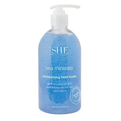 Sapone liquido per le mani Om She Aromatherapy Sea Minerals Hand Wash, 500 ml