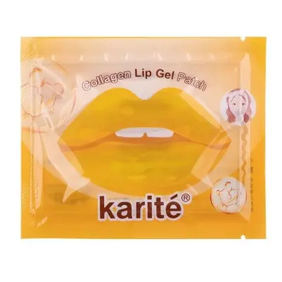 Maschera per labbra, karité, patch gel labbra al collagene