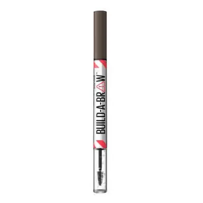 Matita per sopracciglia + Gel fissante Build a Brow, 262 Marrone nero, 1,4 g, Maybelline