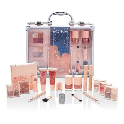 Set trucco, Sunkissed, Q-KI You Are a Star Vanity Gift Set, 19 prodotti