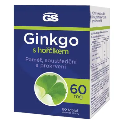 GS GS Ginkgo 60 mg con magnesio, 60 compresse 60 compresse