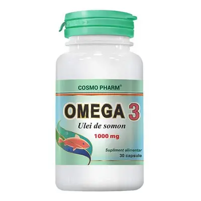 Olio di salmone Omega 3 1000 mg, 30 capsule, Cosmopharm