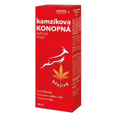 Cemio Kamzik pomata alla canapa 200 ml